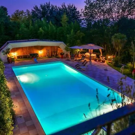 Villa Isidoro Ampio Parco Piscina Privata, Arte E Giochi Fitness Verona